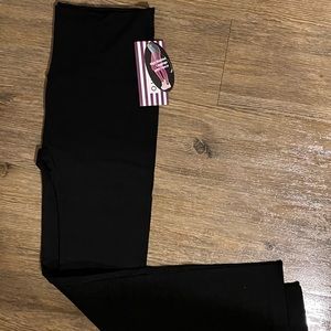 High waisted fleece leggings, size L/XL